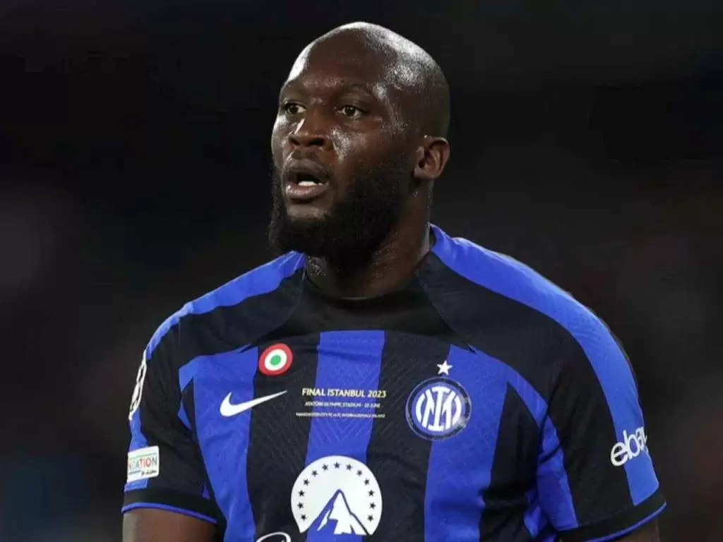 lukaku con la maglia dell'inter