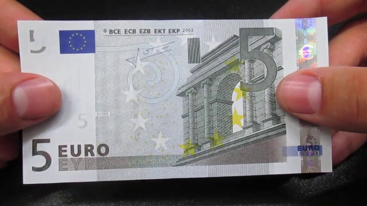 La Prima Serie Della Banconota Da 5 Euro Può Farti Diventare Ricco ...