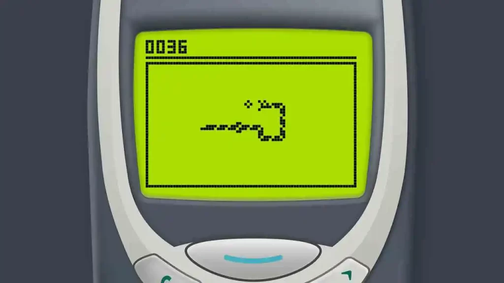 telefono con Snake